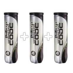 3x Code Black 4 Ball Tube