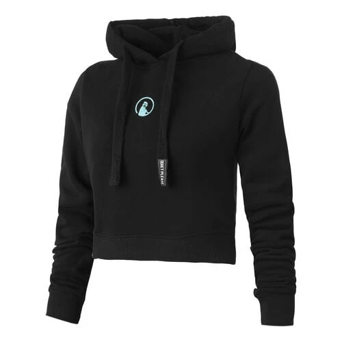 Ready To Serve Glitter Crop Hoody Women 4 Ready To Serve Glitter Crop Hoody Women - Image 2