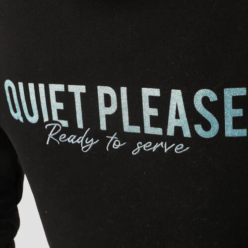 Ready To Serve Glitter Crop Hoody Women 7 Ready To Serve Glitter Crop Hoody Women - Image 5