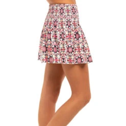 Long Radiance Smocked Skirt Women -Tennis Serie Shop 01231000 12