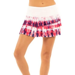 Sunburst Pleated Scallop Skirt Women -Tennis Serie Shop 01233000 11