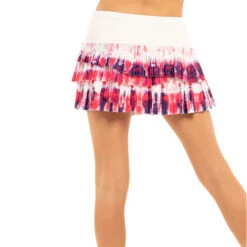 Sunburst Pleated Scallop Skirt Women -Tennis Serie Shop 01233000 13