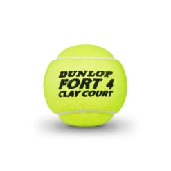 Dunlop Fort Clay Court 4 Ball Tube -Tennis Serie Shop 0162300000 10
