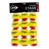 Dunlop Mini Tennis Stage 3 Red 12 Pack -Tennis Serie Shop 0163400000 000