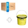 Dunlop Australian Open 18x 4 Ball Tube Plus Ball Bucket -Tennis Serie Shop 0169900000 000