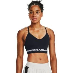 Under Armour Seamless Low Long Sports Bras Women 12 Under Armour Seamless Low Long Sports Bras Women -Tennis Serie Shop 07376000 13