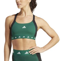 ADIDAS PWI Medium-Sport Tech-Fit Color Block Sports Bras Women -Tennis Serie Shop 18520000 13